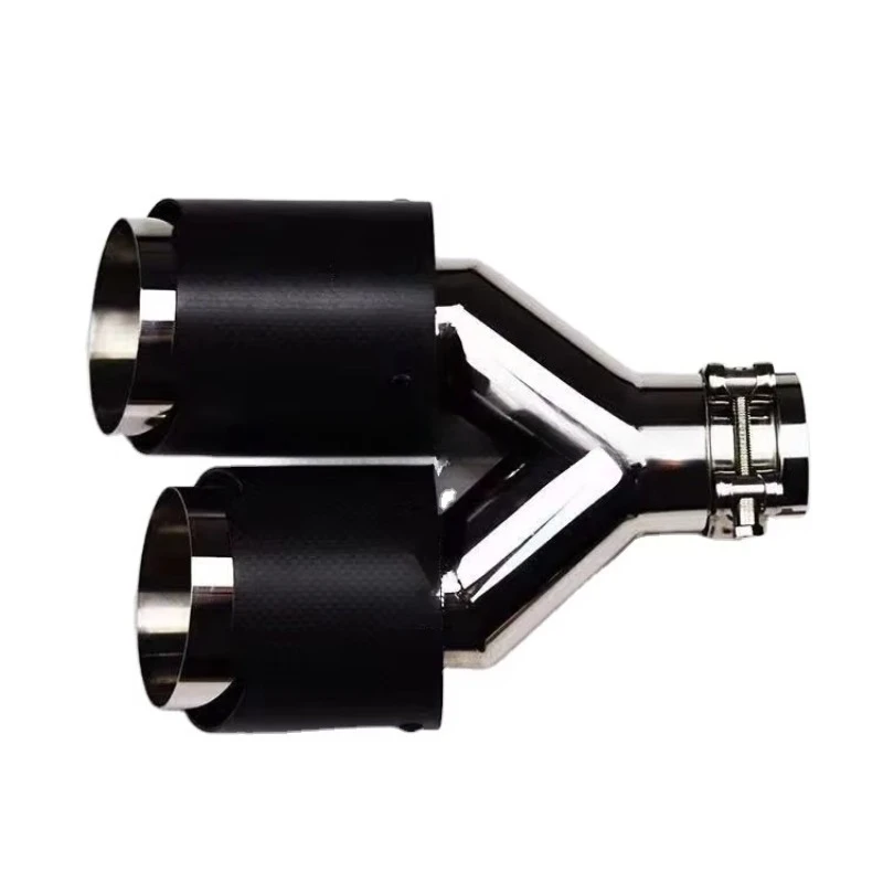 

SXLL High Performance 304 Stainless Steel Carbon Fiber Accrapovich Exhaust Pipe Exhaust System Muffler Exhaust Tip