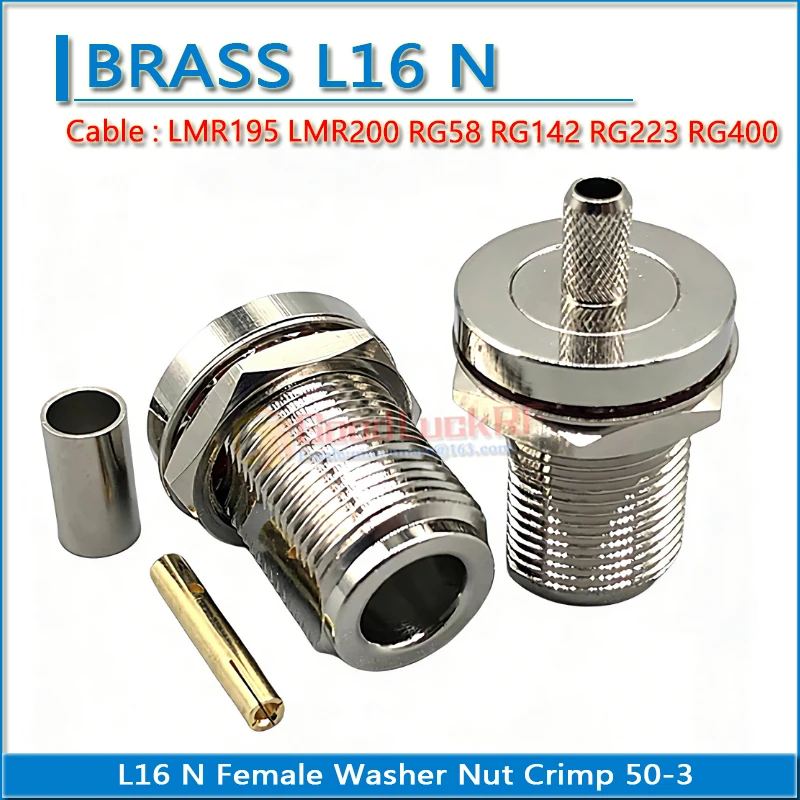 L16 N Female O-Ring…
