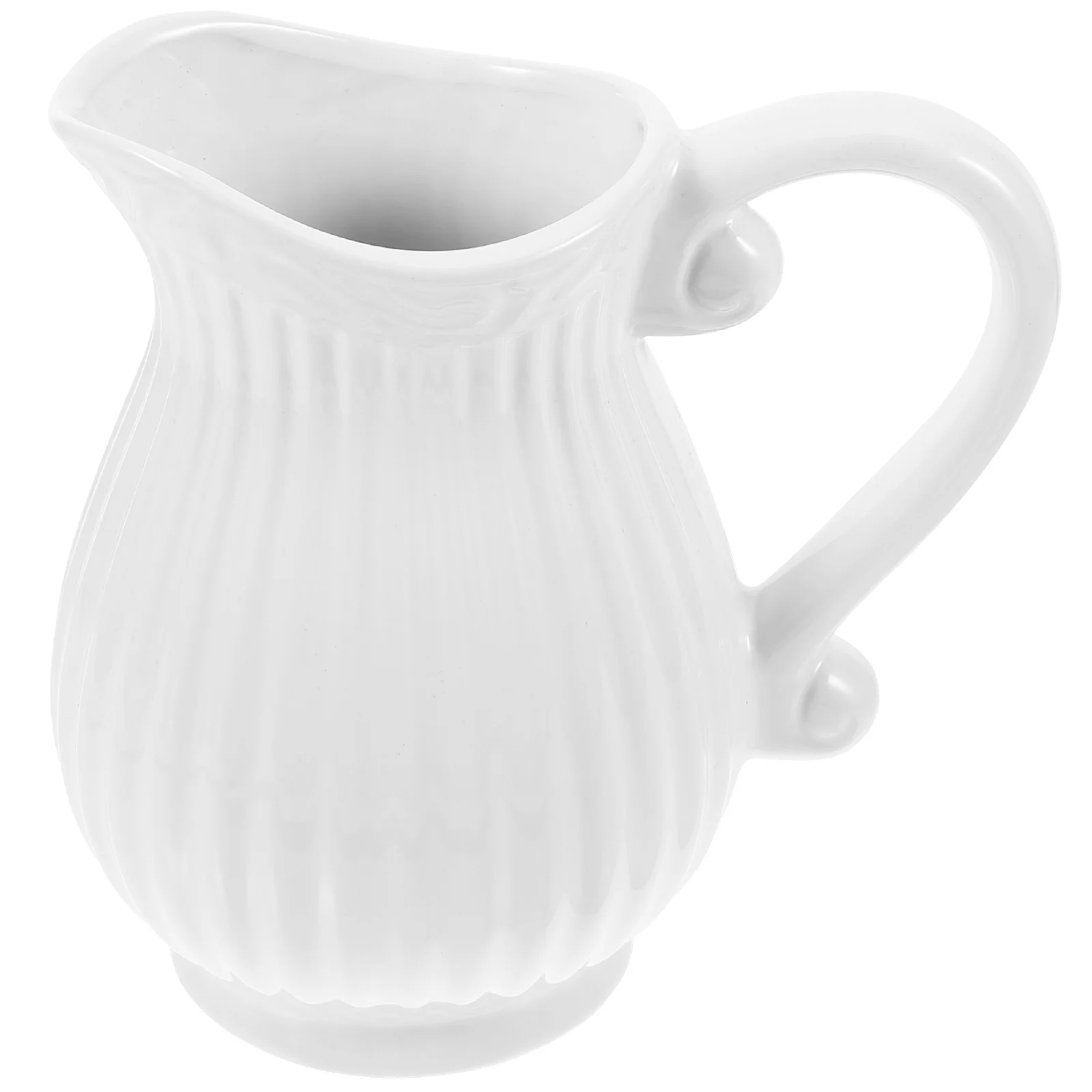 

Ceramic Pitcher Vase Retro Milk Jug Shape Decorative Flower Holder Home Office Desk Arrangement Ceramic Pitcher Vase