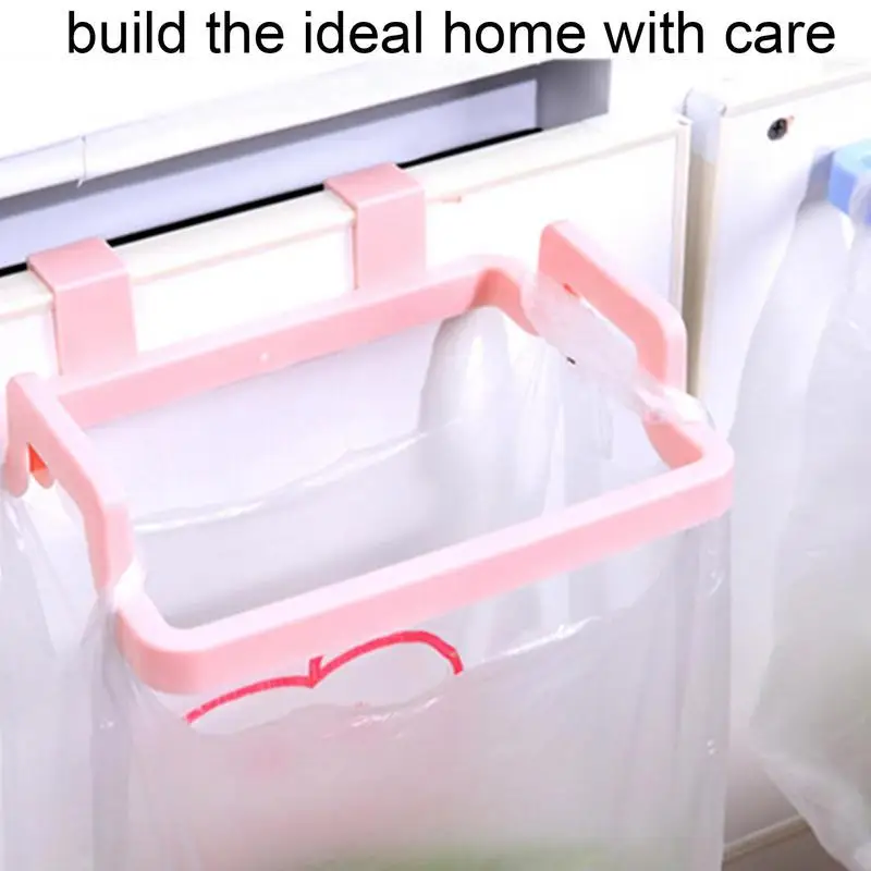 Estante de basura para almacenamiento, soporte para armario, puerta trasera, armario, organizador de cocina