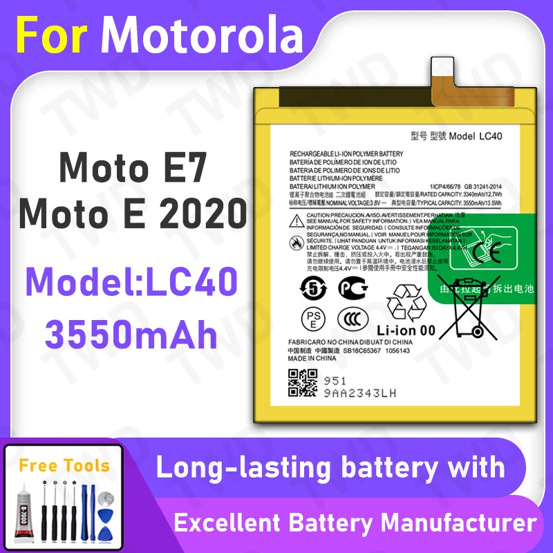 100% New 3550Mah LC…