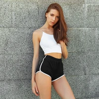 Women's Cotton Elastic Shorts, Sexy Lounge Short Pants for Running, Active, Dance, Bike, Gym, Yoga, Cycling, Summer, 1Pc 5