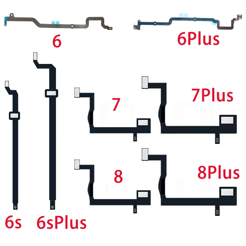 

New For iPhone 6 6S 7 8 Plus Home Touch ID Return Fingerprint Button Motherboard Connection Connector Flex Cable