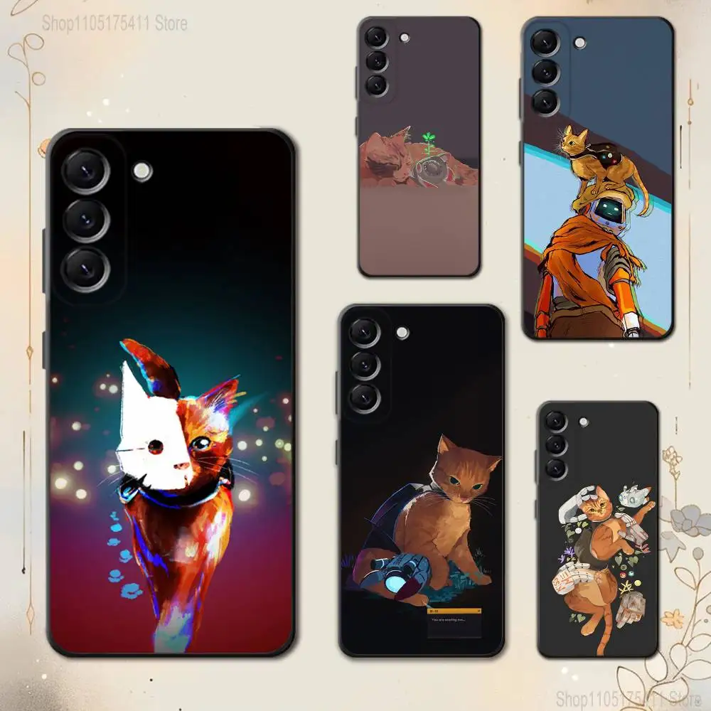 Anime S-Shiina Mashiro Phone Case For Samsung Galaxy A 73,72,51,53,52,71,22,5G,Note,J7,8,9 Soft Black Cover