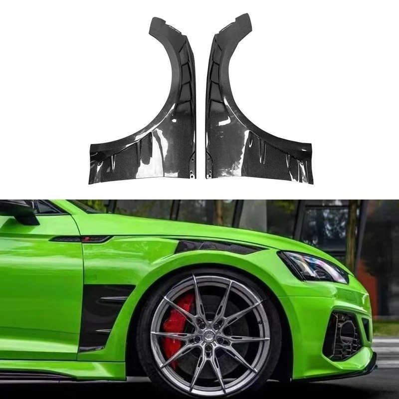 

Suitable for RS5 Carbon Fiber Fenders Front Fenders Retrofit Side Surround Car Fenders Body Kit