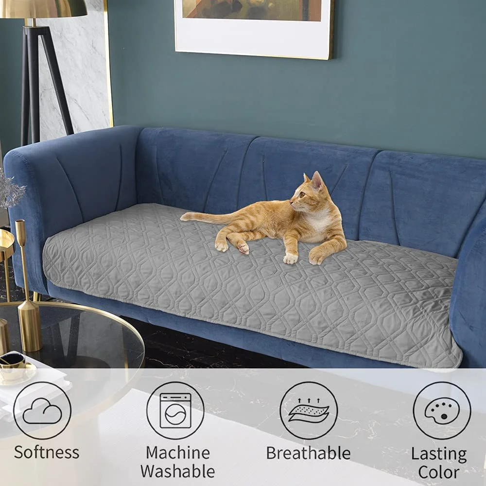 Non-Slip Dog Bed Cover and Pet Blanket Sofa Pet Bed Mat Car Incontinence Mattress Protectors Furniture Couch Cover view 3