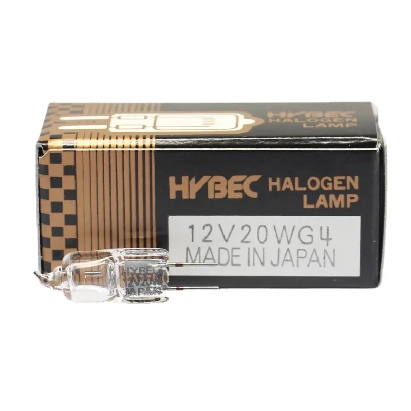 Japanese HYBEC Bead HBL-273 HBL-667 12V20W G4 Spectrophotometer Tungsten Lamp