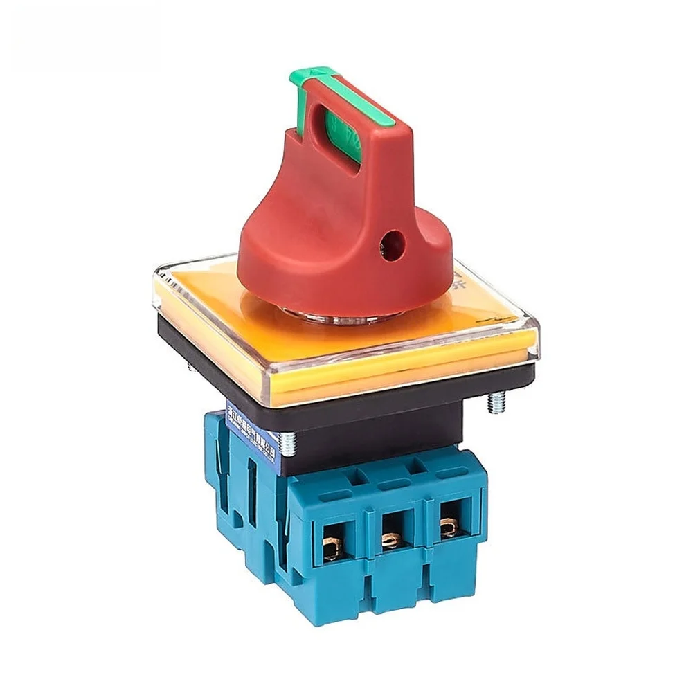 Industrial Grade 32A 3P Three Phase Isolation Switch with Padlock Feature for Safe Electrical Isolation AC440V