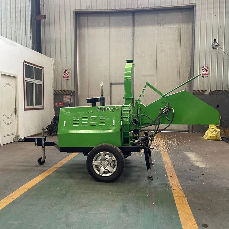 600 Small Wood Chipper: 0.4–0.6 T/h Corn Stalk/Bamboo Shredding and Processing for Feed/Biomass Fuel Production (Customized) view 4
