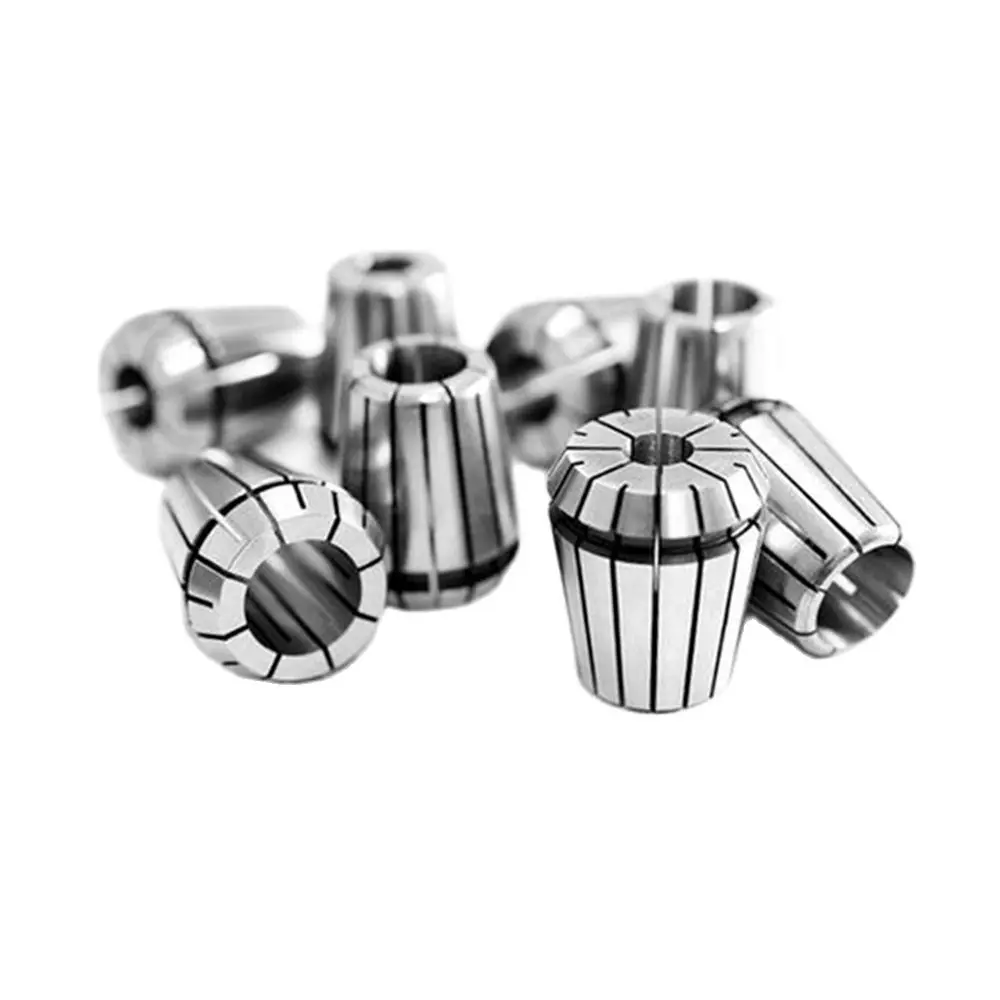 1Set A/AA ER11 ER16 ER20 ER25 ER32 ER40 ER Spring Collet Chuck 0.015/0.008mm for CNC Milling Tool Holder Engraving Machine Lathe