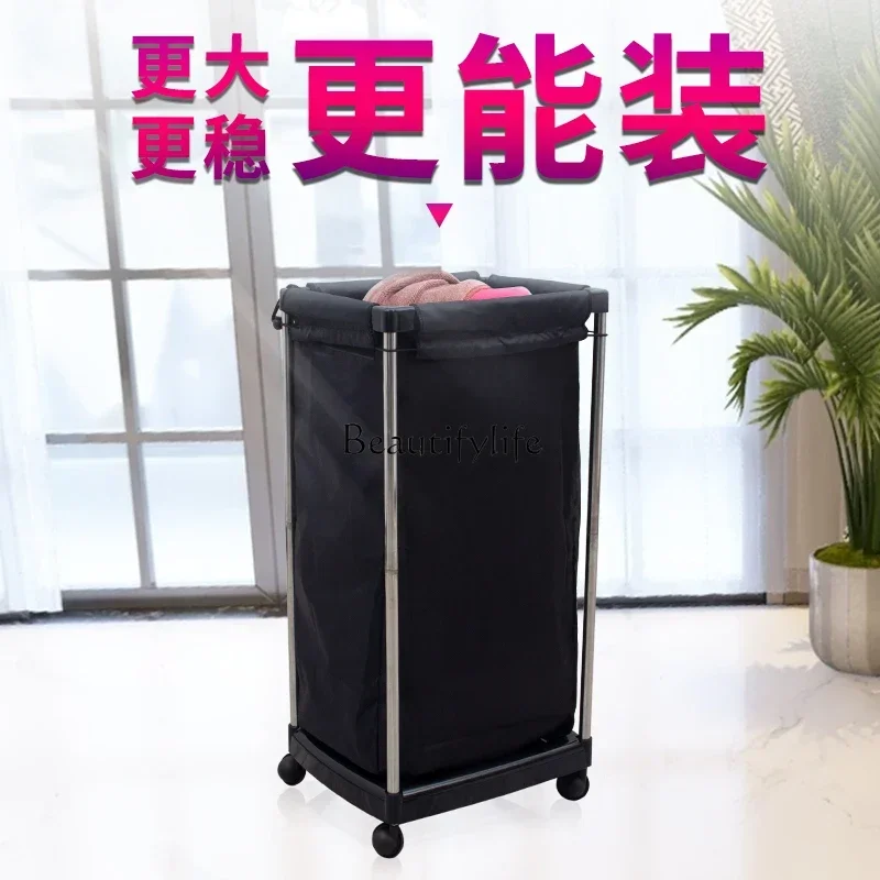 Beauty Salon Hair Salon Towel Storage Bucket Hair Salon Hotel Dry Cleaning Dirty Clothes Trolley Cabinet