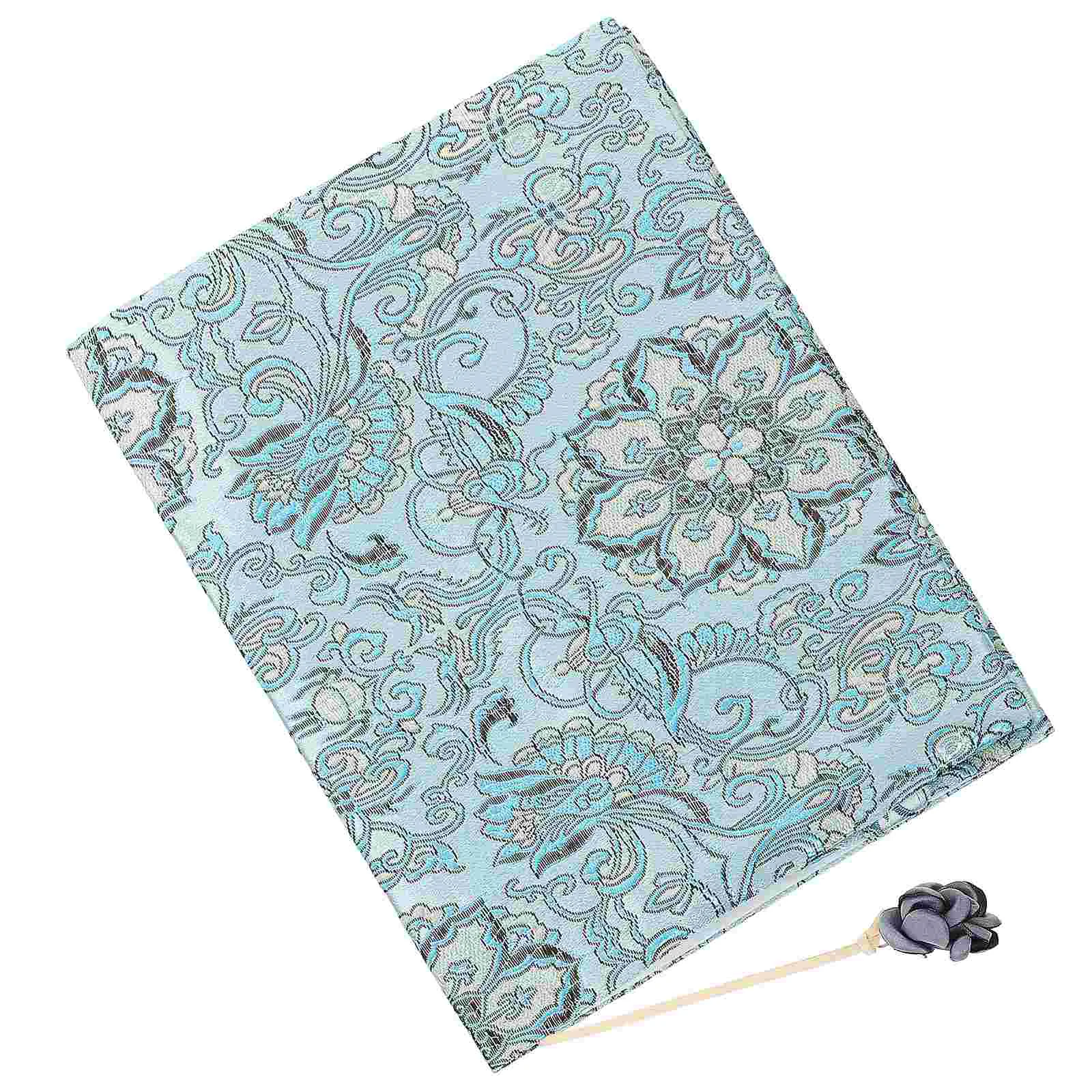 Decorative Book Protector Exotic Handmade Cloth Cover Notebook Fabric A5 Adjustable Composition