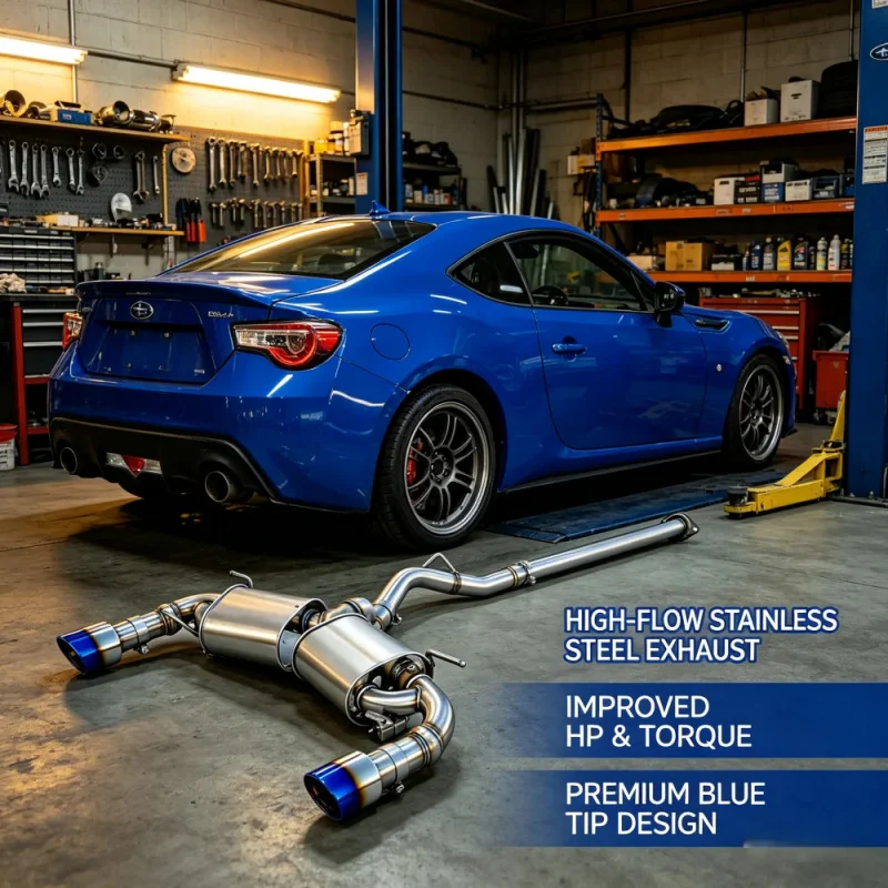 

Valvetronic Exhaust Catback for Subaru BRZ 2.0 2012-2020 2.4 2020-2024 Stainless Steel Muffler Car Performance Exhaust Pipes