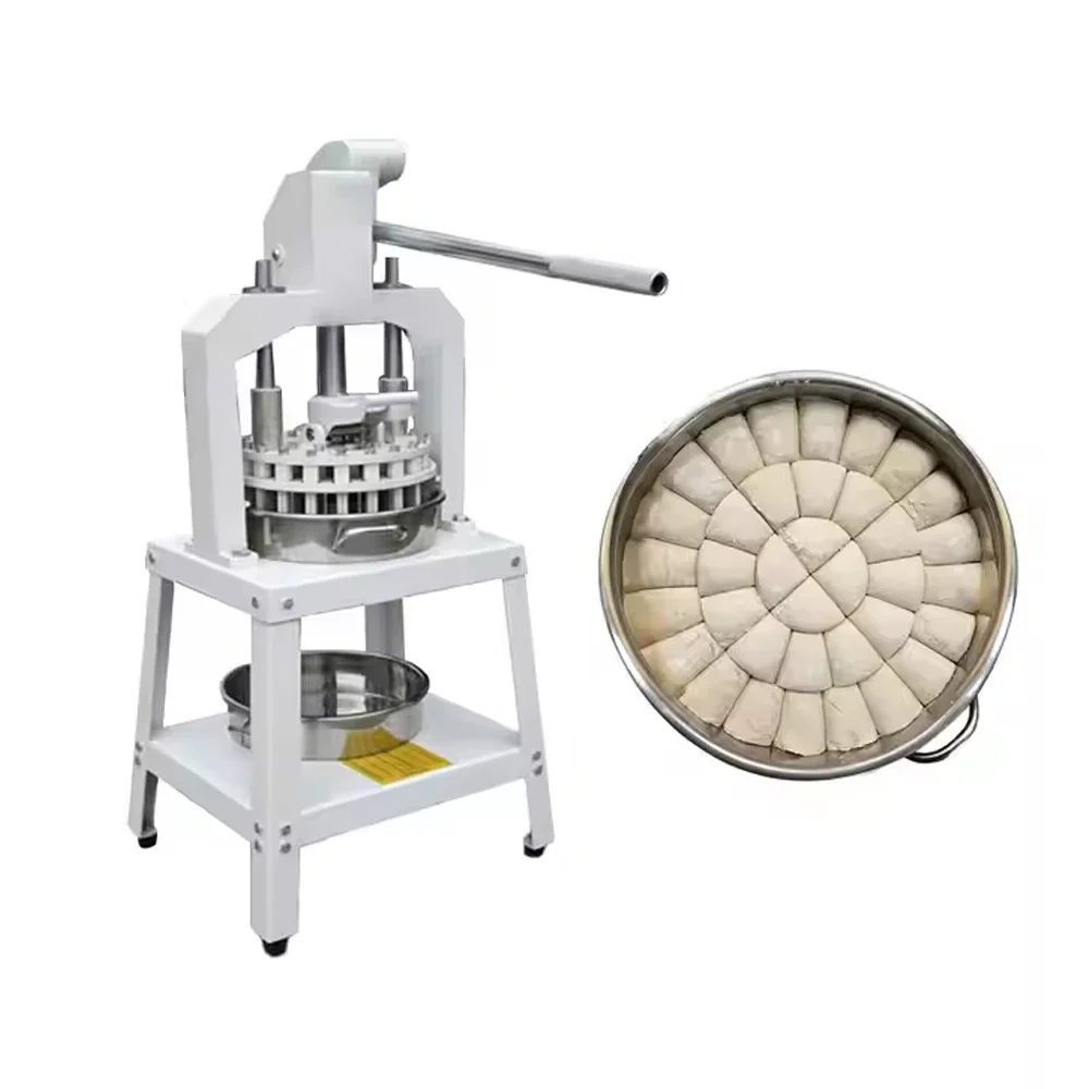 Commercial 30g-140g Bread Dough Divider Machine 36 Pieces Semi-auto Dough Rounder Divider Machine