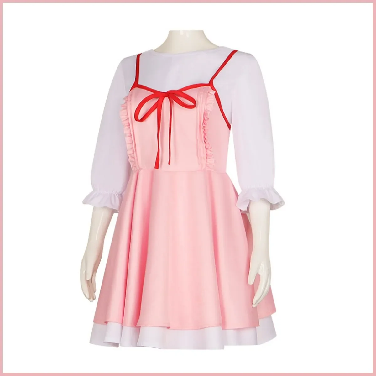 Anime Your vee in april Cosplay Costume pour Femme, PoinRobe de Princesse, Kawaii, Carnaval Sexy, Étudiant, Perruque, Ata Yazono Kaori, Campus, Trempé