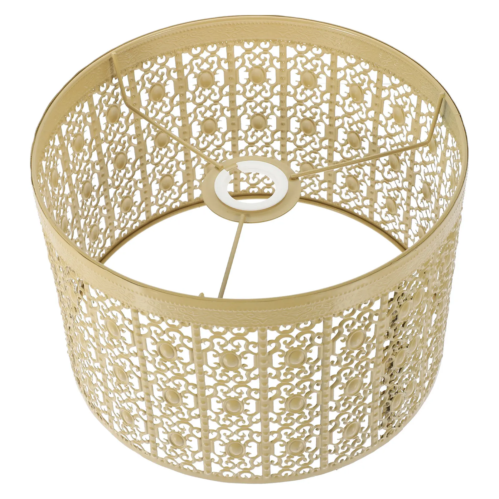 

Железный полый абажур для настольной лампы, сменный плафон для настольного светильника, современный индустриальный декоративный аксессуар для осветительного прибора, железо