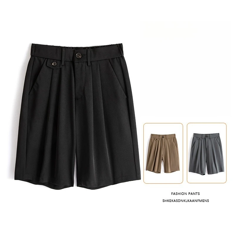 

Summer Trend New Trousers Comfortable Button Five-Point Shorts Men's Casual Pants