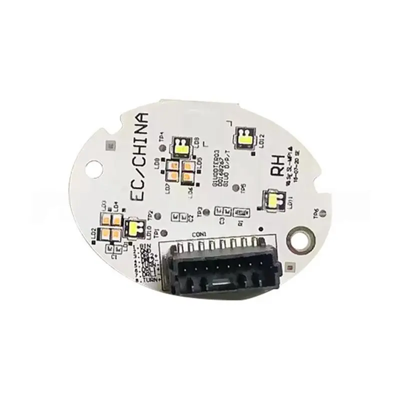 Car Front LED Light Chip 1 Pair Daytime Running White Light Board For Buick Encore 2016-2018 Dedicated PCB Board-A28K