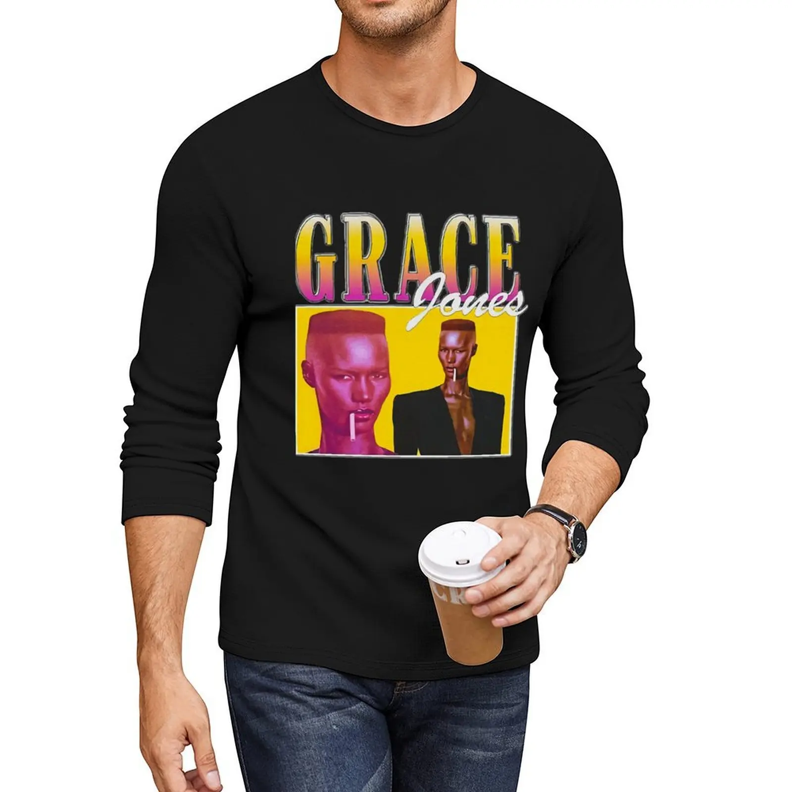 

Vintage Funny Gift Grace J Miles Dale Rainbow Girls Boys Cute Gift Long T-Shirt Blouse Tee shirt sweat shirt men clothes