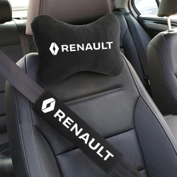 Fashion A pair Car Seat Belt Shoulder Cushion Pad Protection Neck Support Pillow for Renault Sport Duster Megane 2 3 Accessories