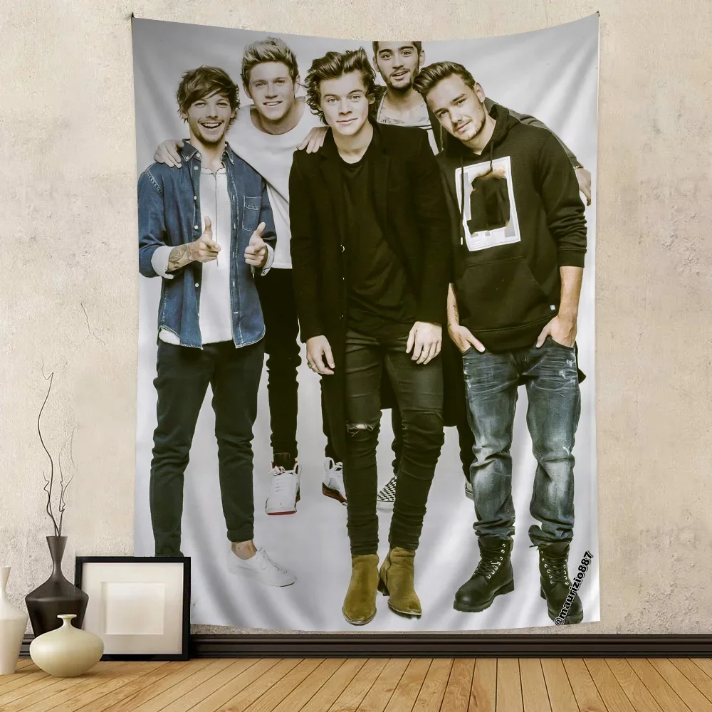 O-one Band D-Directions Music Hippie Wall Hanging Tapestries Bohemian Wall Tapestries Mandala INS Home Decor