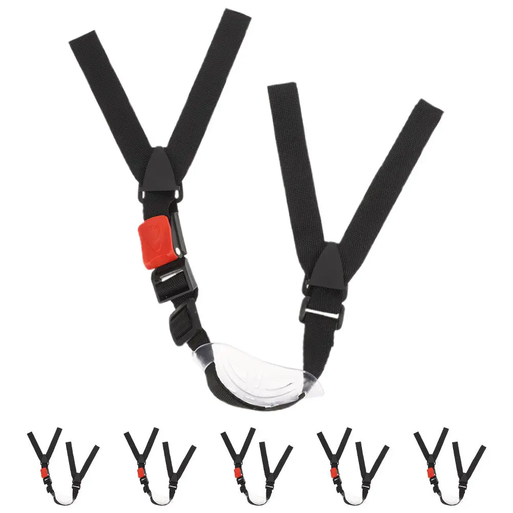 6pcs Adjustable UV-Resistant Safety Chin Strap for Hard Hats – Universal Industrial Construction Use
