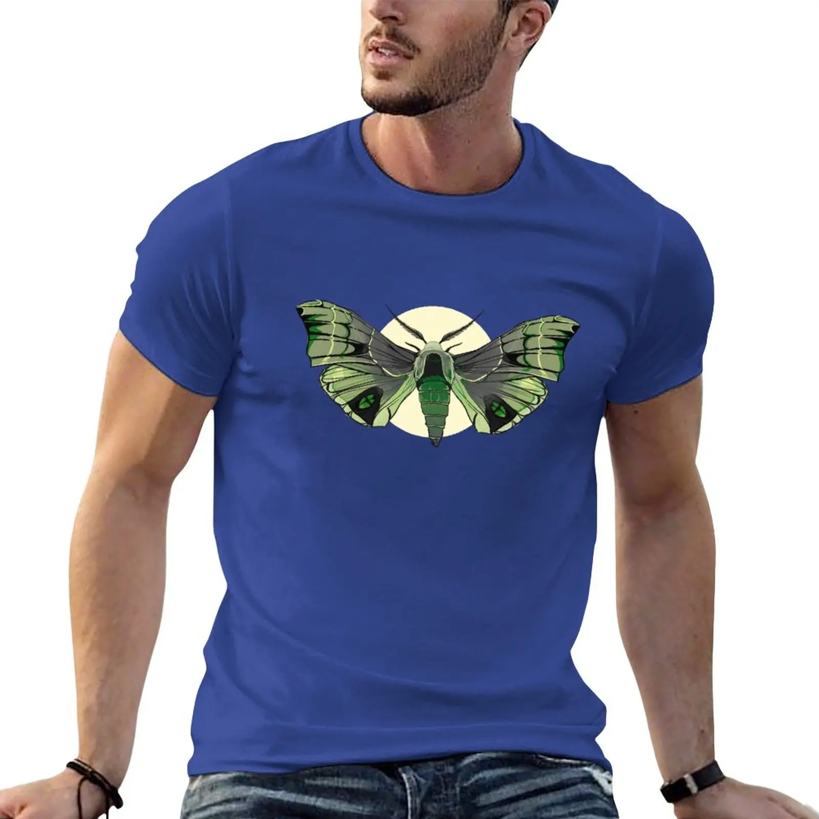 Aromantic Moth T-Shirt man clothes Oversized t-shirt sweat shirts, men