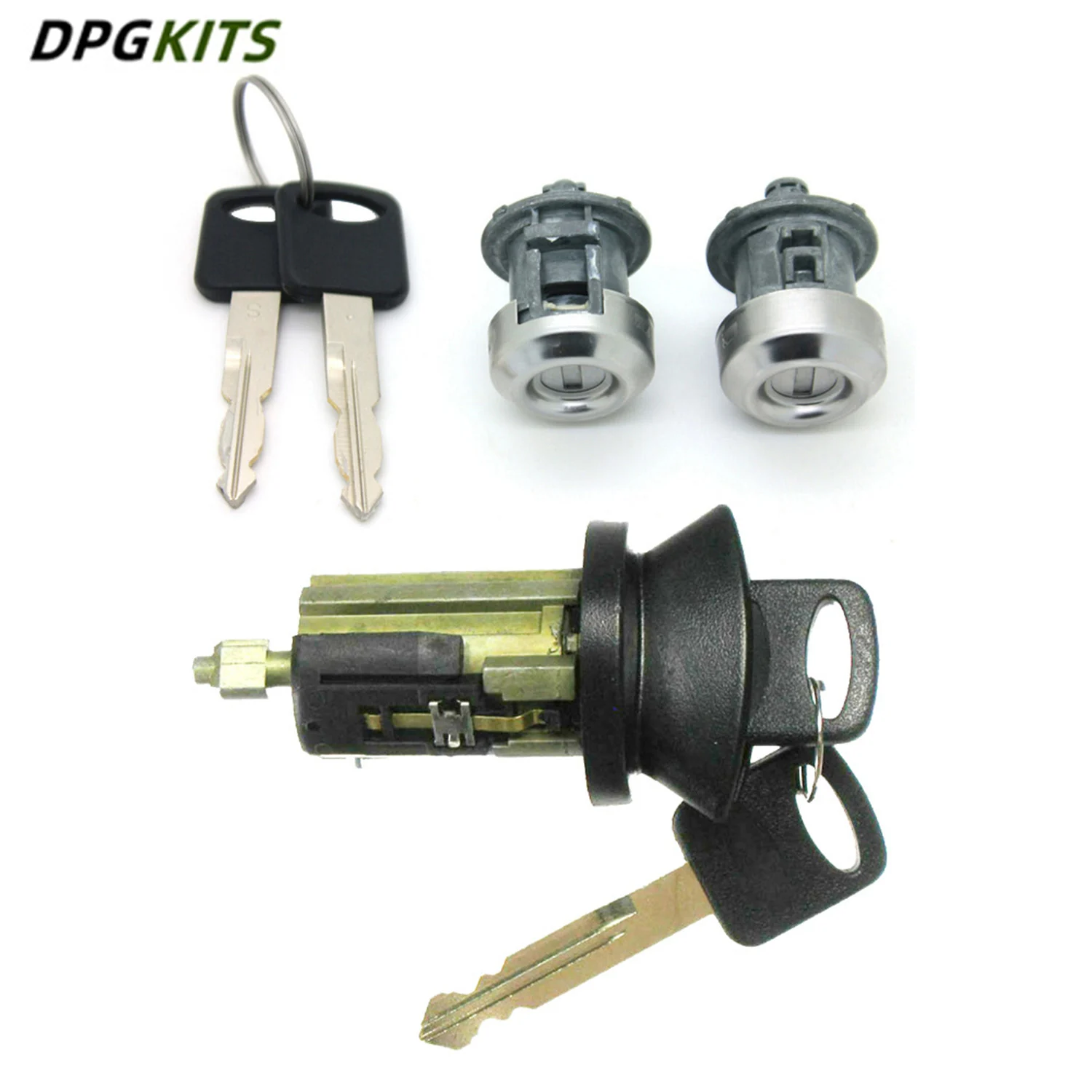 

3pcs 707624 703362 Ignition & Door Lock Cylinder Set with Keys for Ford F150 F250 F350 E150 E250 E350 E450 E550 Super Duty 05-07