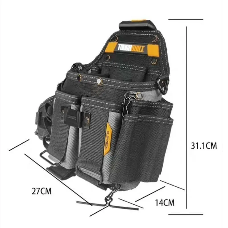 Professional Tools Bag Orgamizer Multifunctional Storage Tool Bag Electricians Large Size Carpentry Tools and Accessories