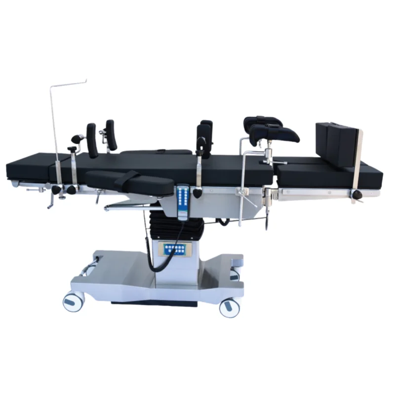 YGD03 Hot Sale Medical Electric Operating Table For Surgery X-Ray Longitudinal Shift Operation General Surgery Bed