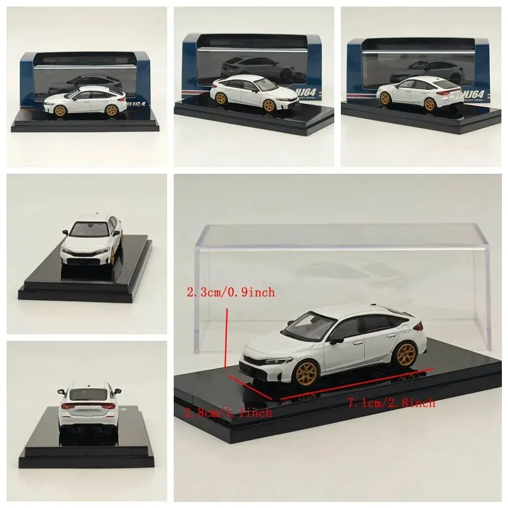 Hobby HJ 1/64 RS Customized Version HJ642046 Series Diecast Model Car Miniature Limited Collection Toy Vehicle Models view 5