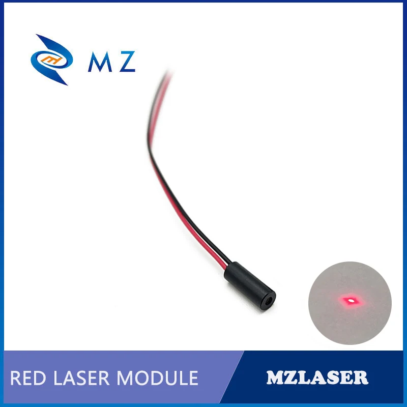 Red Dot Laser Diode Module Compact Mini D4mm 635nm 3V 0.5mw 1mw 5mw Class I Class II Class IIIA Industrial Machine Laser