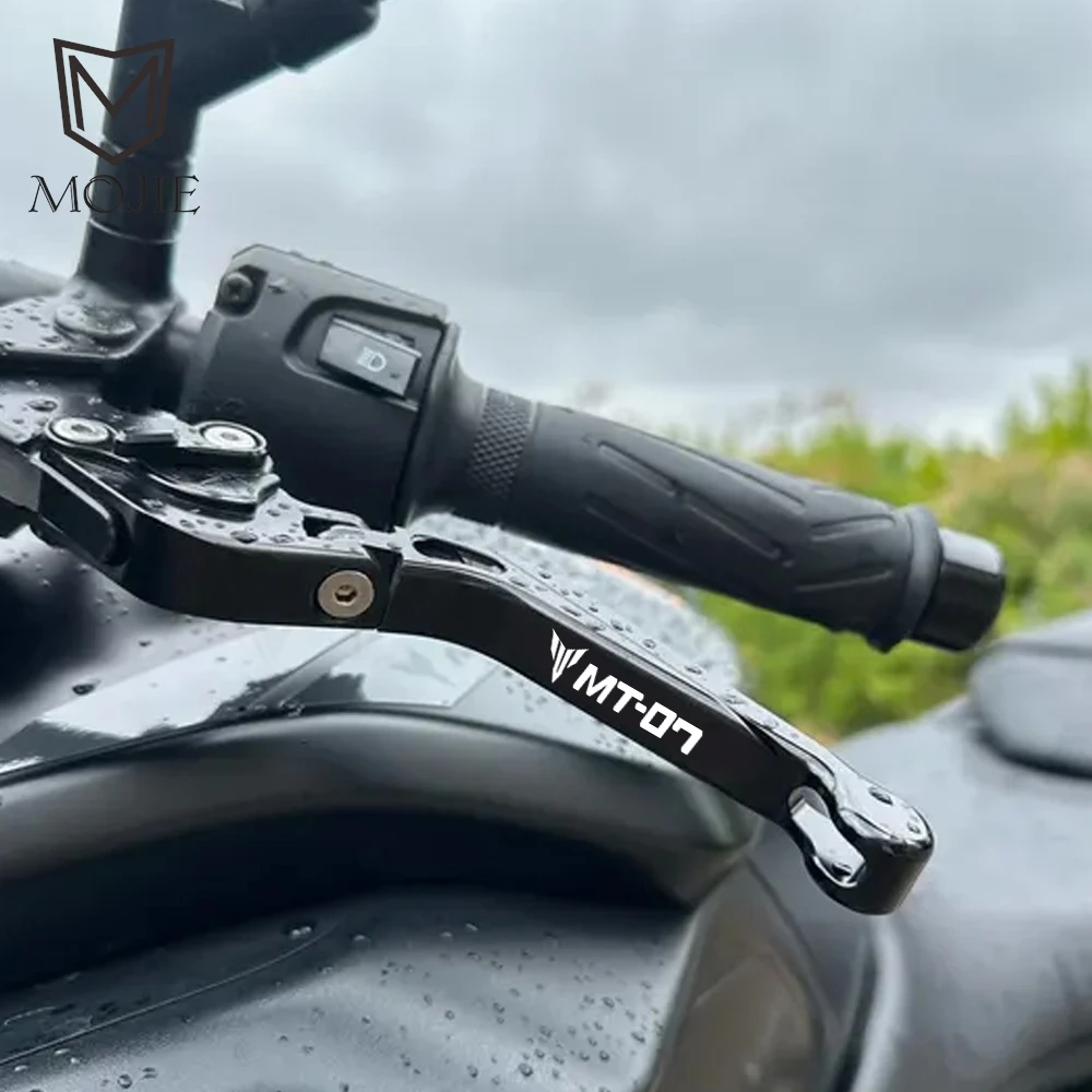 

For Yamaha MT-07 MT 07 Y-AMT 2025 Motorcycle CNC Adjustable Folding Extendable Brake Clutch Levers MT07 2026 2027 Handle Lever