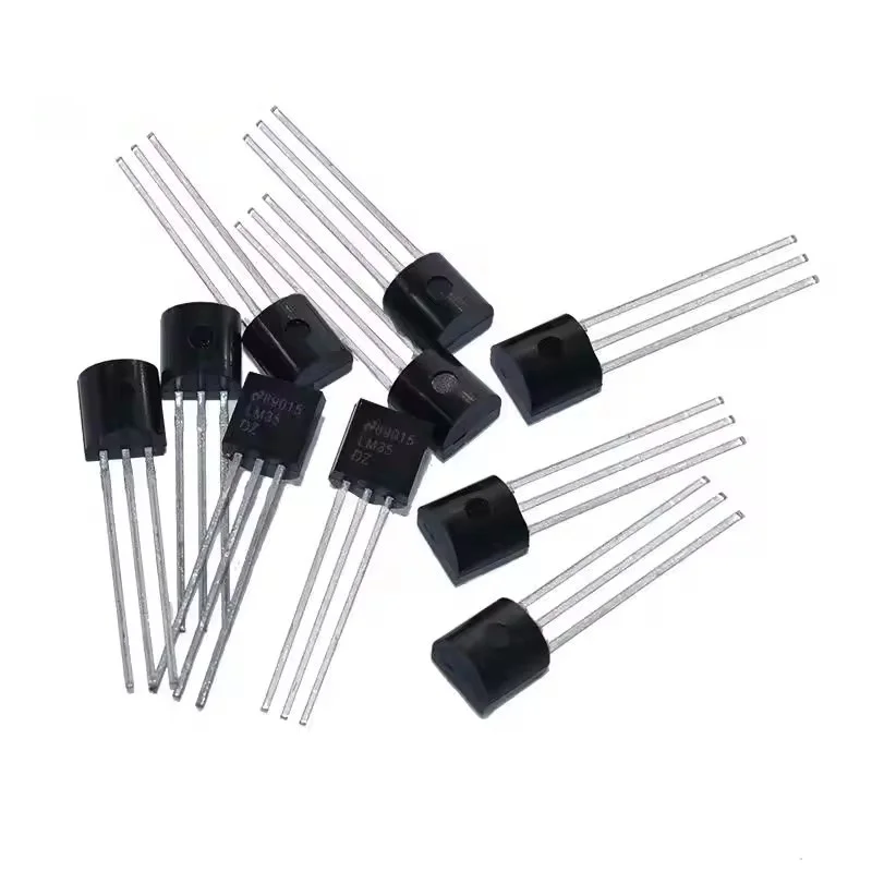 5PCS/lot Integrated Circuit LM35DZ LM35D TO-92 LM35 Precision Centigrade Temperature Sensors