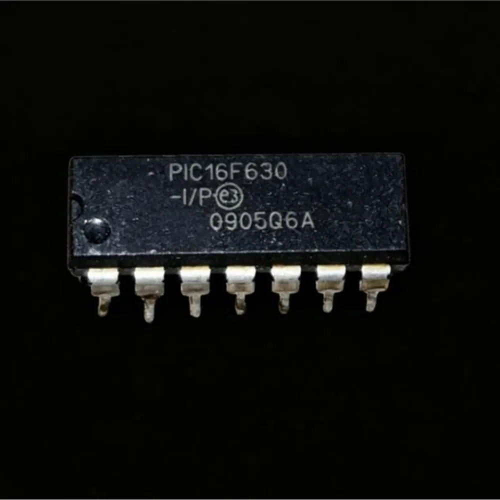 PIC16F630  -I/P    PIC16F630    16F630    DIP14    High quality products   (Product quantity: 50 pieces)
