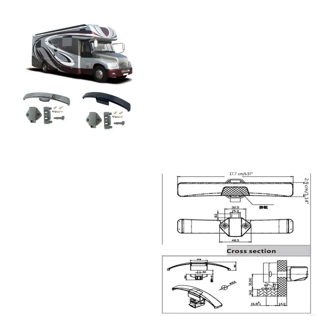 

Кэмпер блокировка караван без ключа без защелки