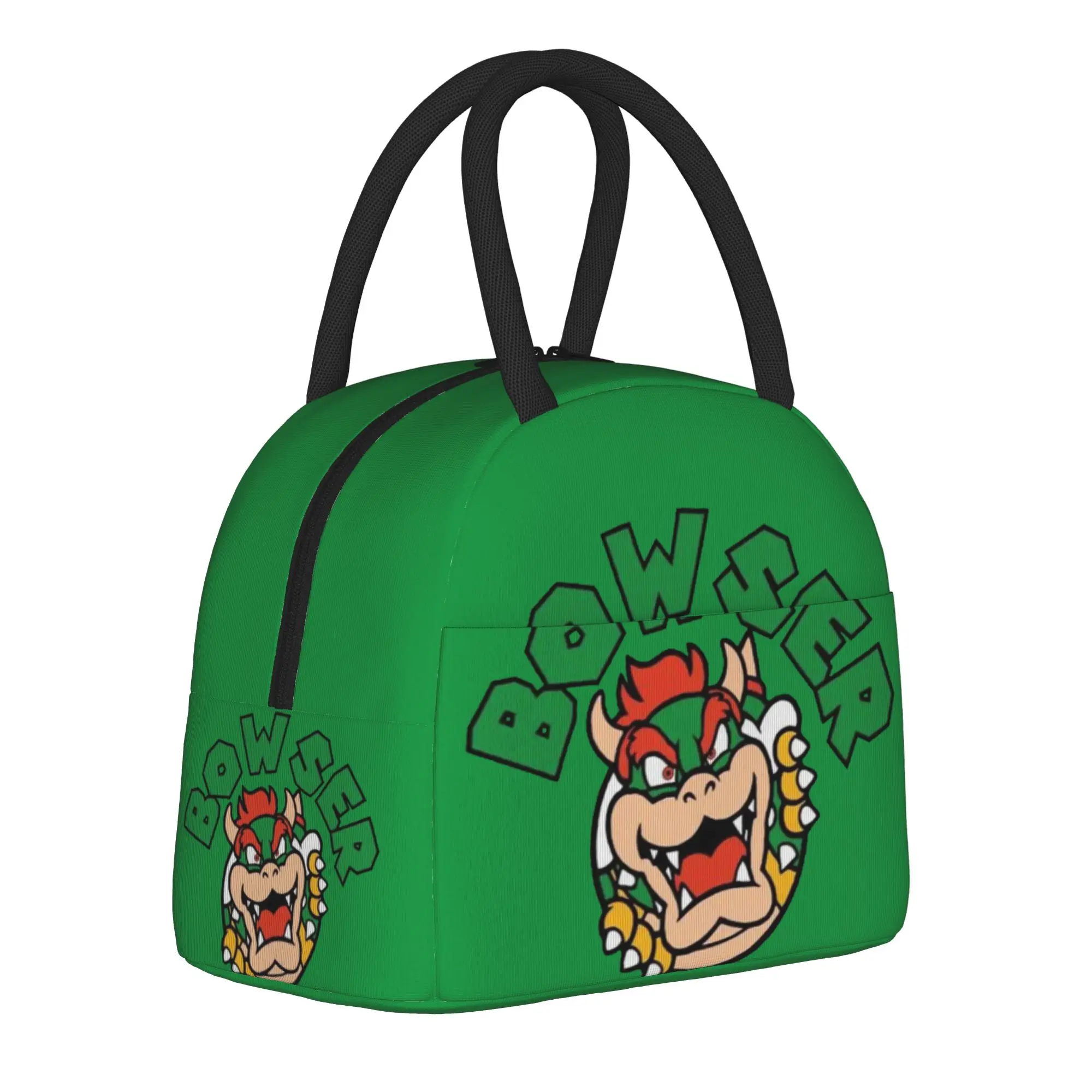 

Marioes characters Accessories Insulated Lunch Bag For Picnic Food Container Portable Thermal Cooler Bento Box