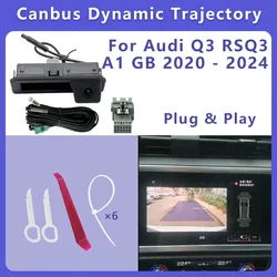 iTOPCAM Rear View Reverse Camera for Audi A1 Audi Q3 RSQ3 MIB2 / MIB2P / MIB3 TOP High Unit Plug and play
