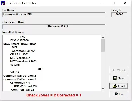 

ECU Checksum Correction Software Checksum Corrector Support ECU BIN. File Work With KESS KTAG MPPS More Tool for BMW/ Opel Cars