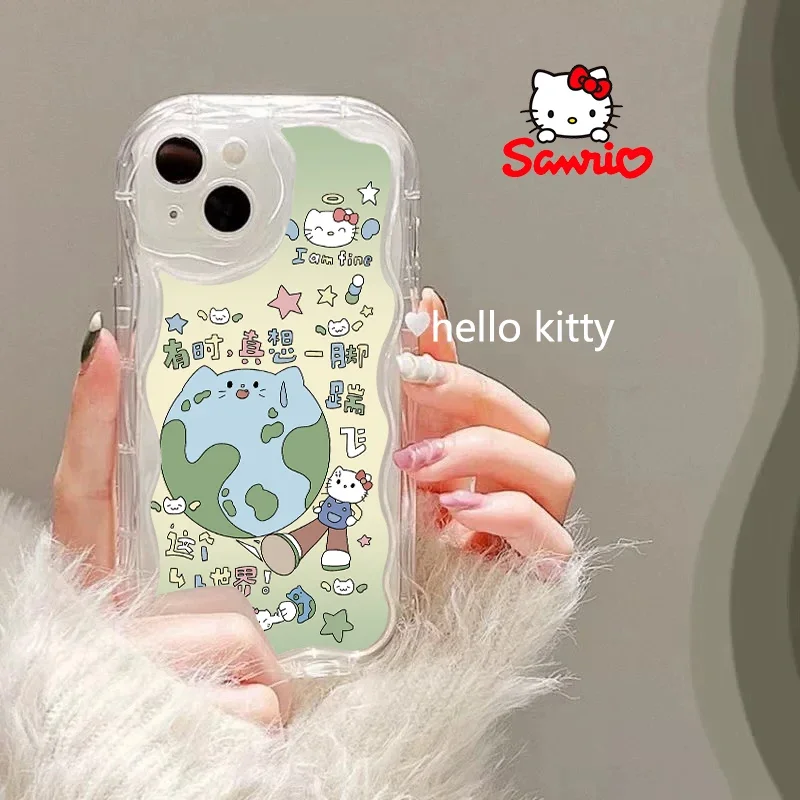 Hellokitty Phone Case Iphone15 Pro Max Woman Iphone Case Sanrio Fashion for Iphone Mobile Phone Shell Hello Kitty Gift