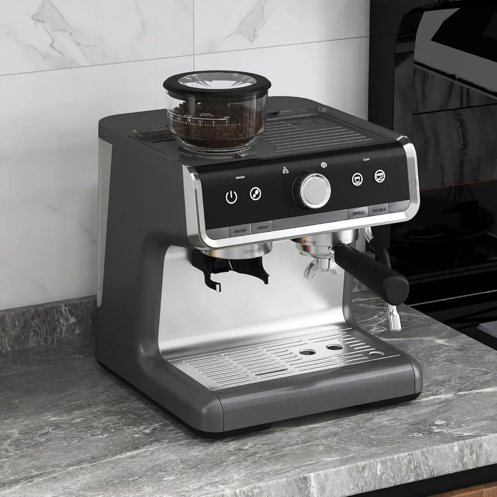 Garvee Wireless Electric Portable Espresso Coffee Machine with Built-In Grinder for Car & Home Household Camping Coffee Maker High-pressure Concentration