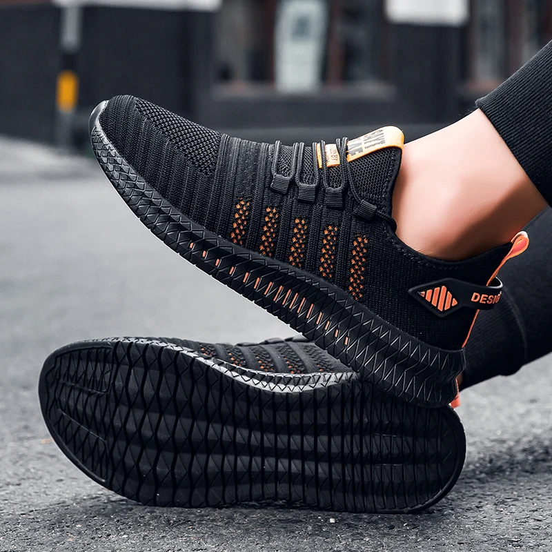 Summer Men Shoes Lac-up Mesh Men Casual Shoes Lightweight Comfortable Walking Sneakers Tenis Masculino Zapatillas Hombre
