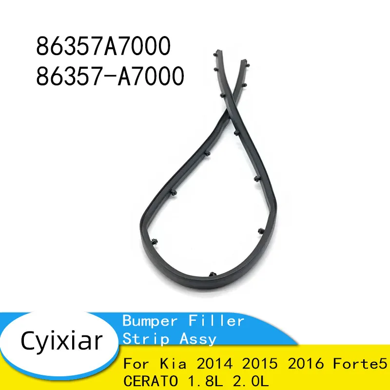 

86357A7000 86357-A7000 Front Bumper Filler Strip Assy for Kia 2014 2015 2016 Forte5 CERATO 1.8L 2.0L