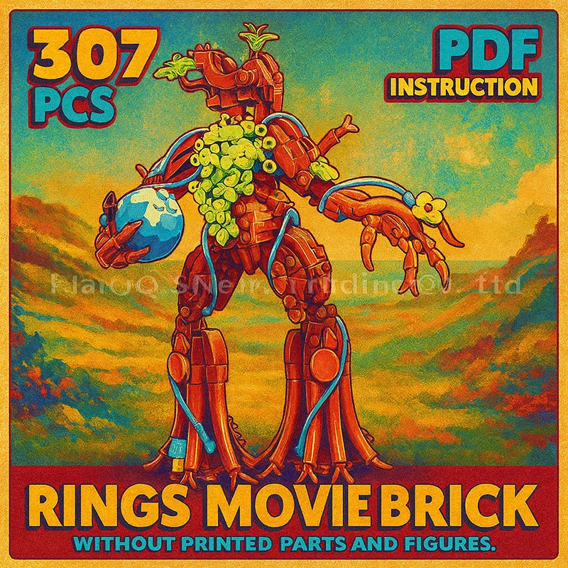 

Ежемесячный сюрприз, кольца для вызова, фильм, расширение, монстр, строительные блоки, сделай сам, кирпичи, фигурки, подарок на Рождество