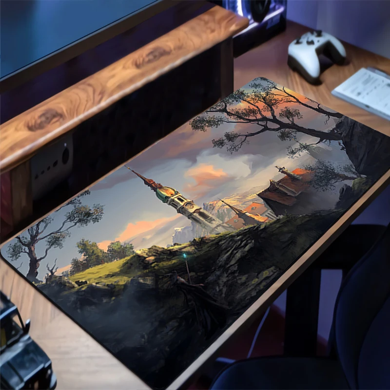 

Коврик для мыши в стиле аниме, игровой коврик для мыши с индивидуальной наполнителем, настольный коврик, игровой коврик с рисунком волшебника, коврик для компьютерной и офисной клавиатуры