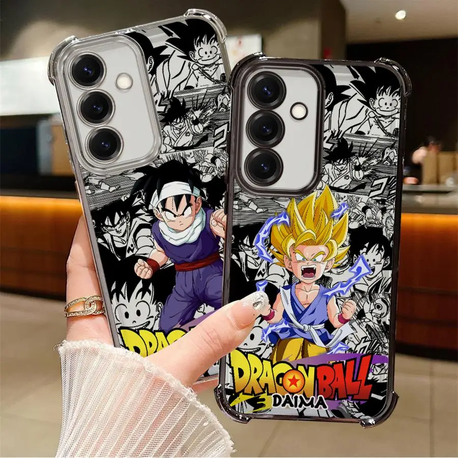 Hülle für Samsung Galaxy A17 A25 A26 A13 A35 A36 A24 A21s A52 A55 A16 A15 Weiche Handyhülle Dragon Ball Super Saiyajin Son Gohan