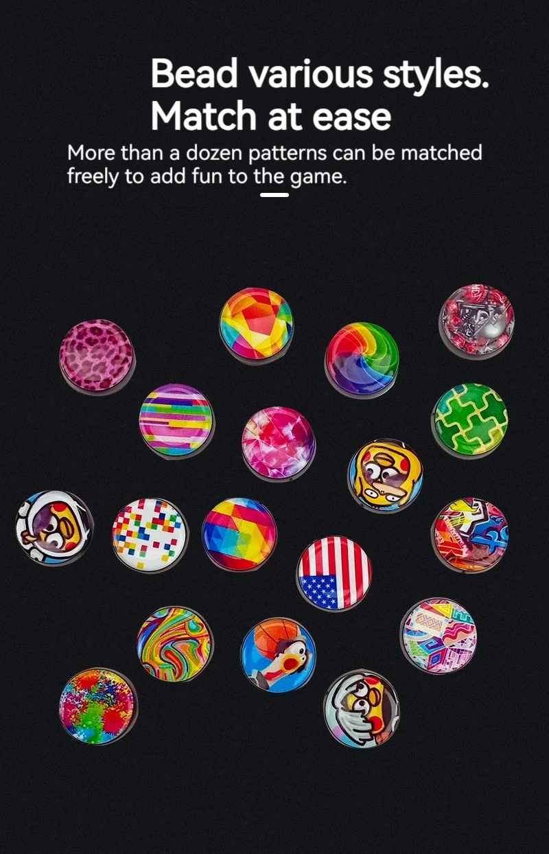 New Hand Spinner Series Elastic Magnet Toy Colorful Decompression Fidget Spinner Toys for Adults Kids Christmas Gifts