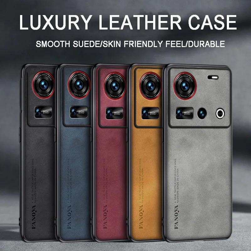 เคสหนังหรูหราสำหรับ ZTE Nubia Z70S Ultra เคสกันกระแทก กันลื่น สำหรับ Nubia Z60S Pro Fundas Protectora ZTE Nubia Z70 Ultra