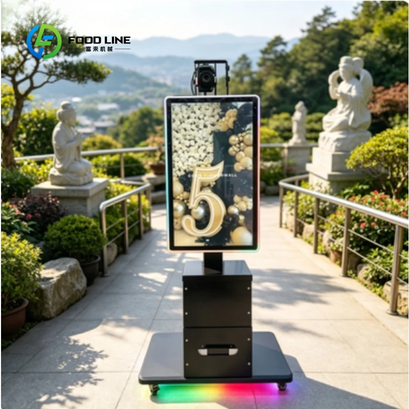 Compatible Automated Motion Control Roamer Robot Kit, Party Photo Booth Camera Robot & Scale Robot Toys for Entertainment Use