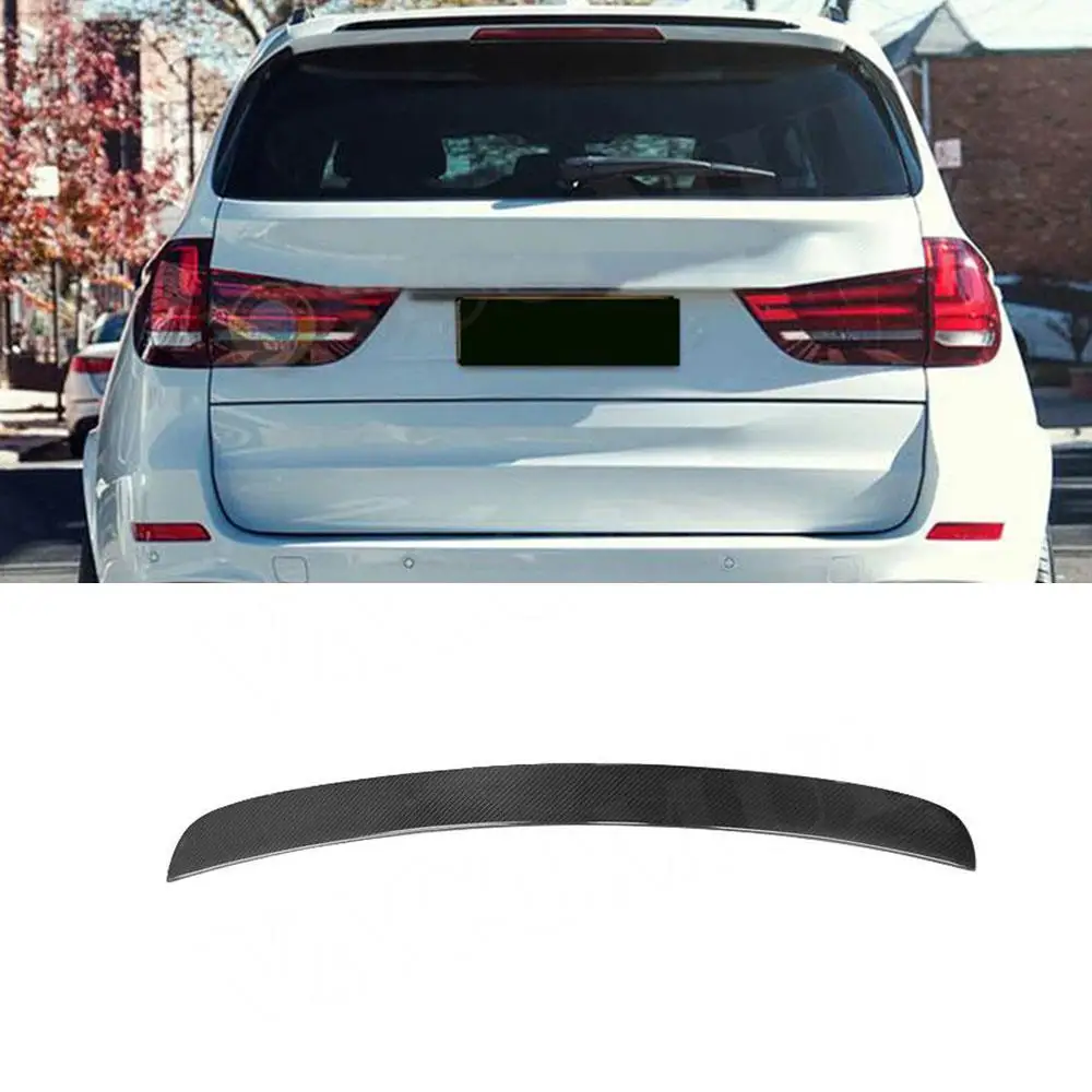 

VACOMUL Carbon Fiber Rear Roof Spoiler Tail Wings For BMW X5 X5M F15 28i 35i SUV 2015-2018 Trunk Spoiler FRP Car-Styling